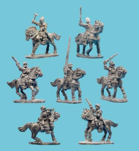Mounted Cuirassiers with Command